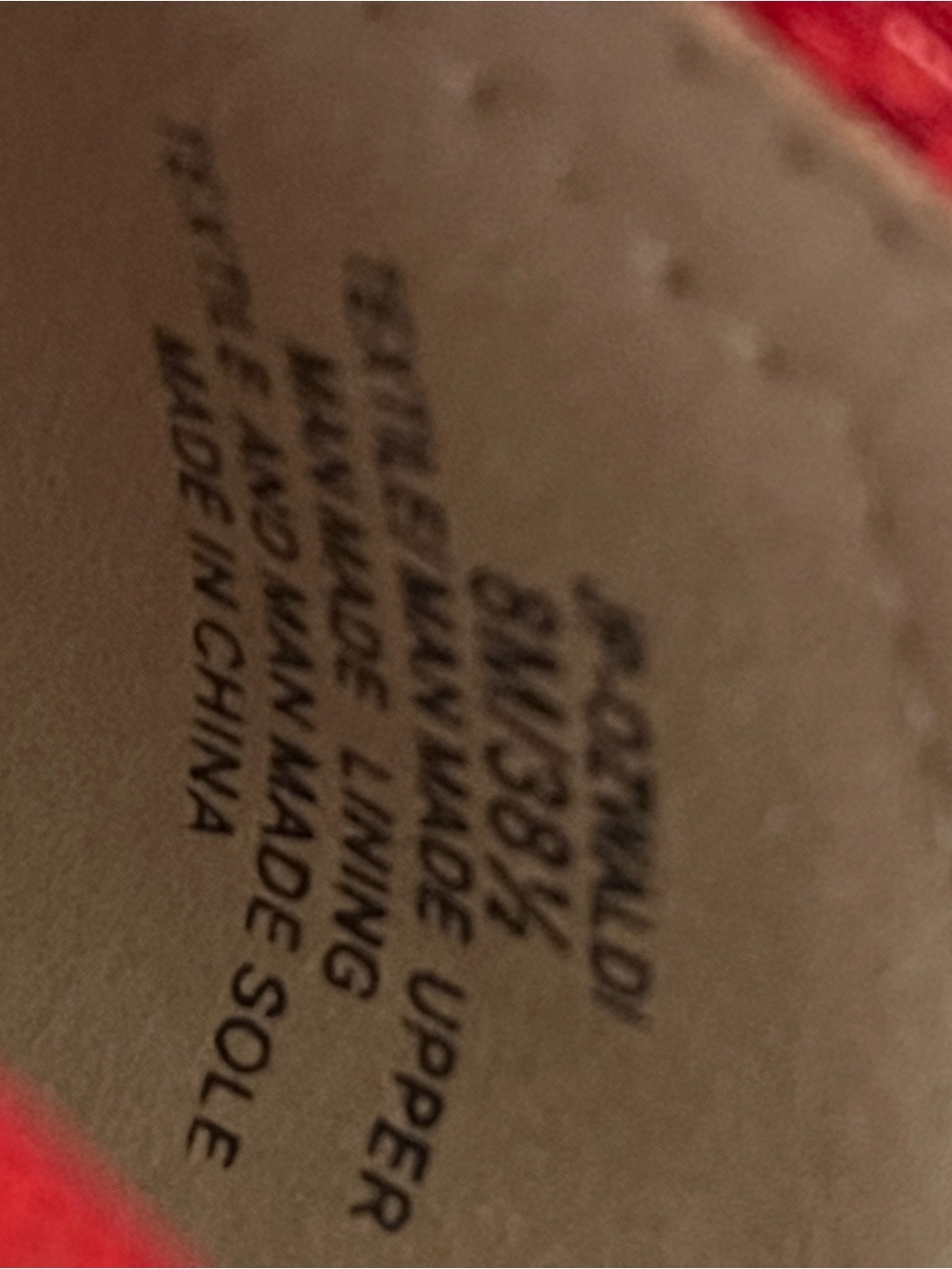 Jessica Simpson Red Open-Toe Ankle Heeled Booties - Picture 5 of 8